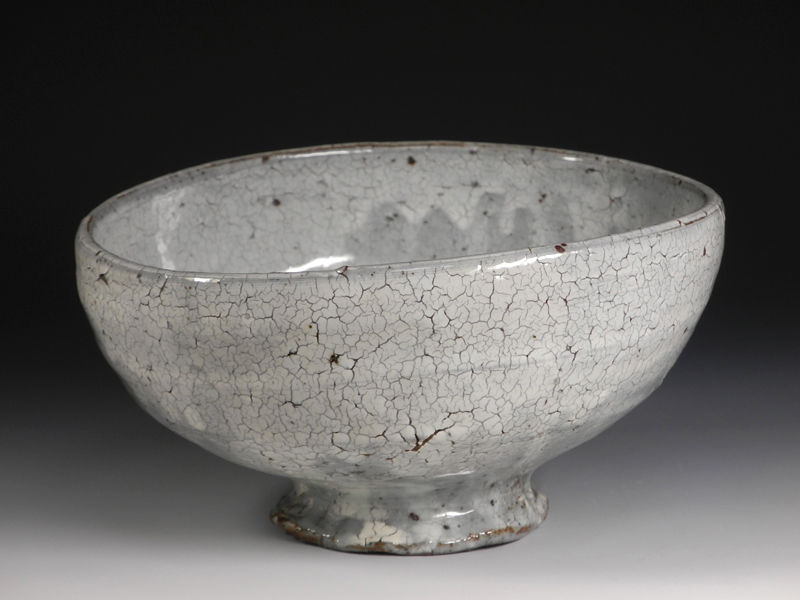 小山冨士夫の粉引茶碗・古山子